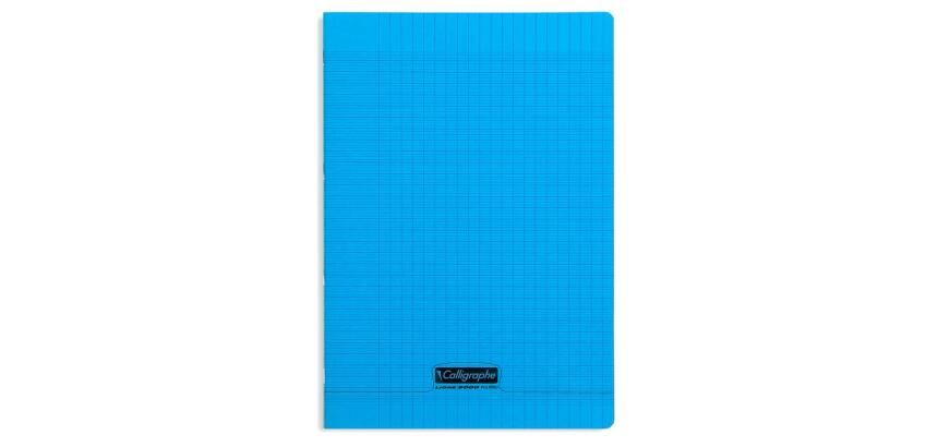 8000 POLYPRO, Schrift geniet A4 (21x29,7cm) 70 blad 90g séyès. - Blauw