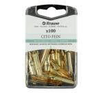 Boîte 100 plumes Cito fein