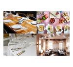 Barquette de 400 sets de table papier gaufré recyclé 80g/m2, Montagne Lin - Format 30x40cm - Montagne Lin