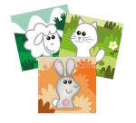 Graffy Easy, Animaux de la ferme - Jaune