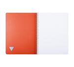 LINICOLOR integral binding notebook, A4, blue