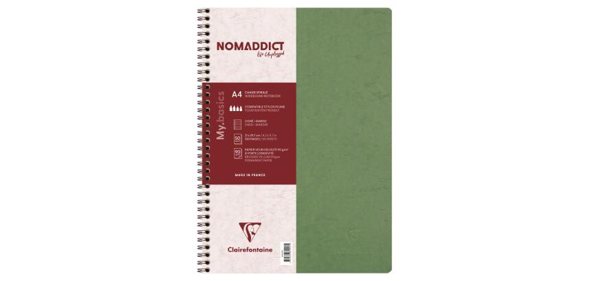 Spiral Notebook NOMADDICT, A4