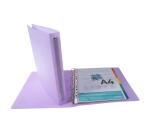 Classeur 4 anneaux 30 mm polypropylène Chromaline Pastel - A4 Maxi