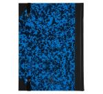 Carnet Marbre 220x170, 192 pages lignées - Bleu
