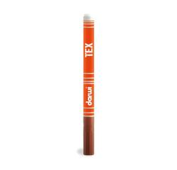 DARWI Marqueur Peinture Textile Pointe Conique Fine 1mm - Châtaigne
