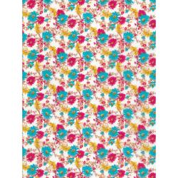 * 683 - Pochette 20 feuilles Décopatch - Bleu