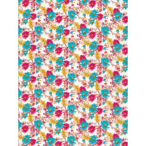 * 683 - Pochette 20 feuilles Décopatch - Bleu
