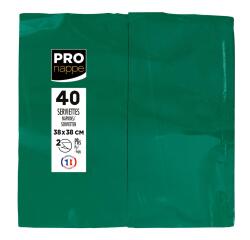 Tissue-Servietten, Packung mit 40 Stück, mikrogeprägt, 2-lagig, 1/8 Kopffalz, 38x38 cm