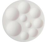 Cernit moule en silicone ø 7 cm Cabochons ronds - Blanc