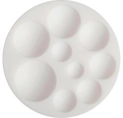 Cernit moule en silicone ø 7 cm Cabochons ronds - Blanc