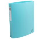 Classeur semi-rigide 4 anneaux PP recyclé Skandi - Couleurs assorties