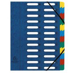 Clasificadores Harmonika ® lomo extensible Con gomas y ventanas troqueladas - Tamaño: 24x32 cm para: A4