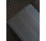 Rhodiarama Goalbook Creation rembordé rigide A5 160 pages papier Maya noir lisse dot 120g avec élastique - Eau