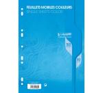 Feuillets mobiles sous film 7000 A4 100 pages perforées grands carreaux 80 g