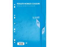 Feuillets mobiles sous film 7000 A4 100 pages perforées grands carreaux 80 g