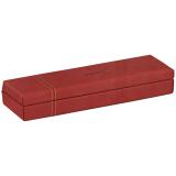 Rhodiarama plumier simili cuir italien 21x5,5x3 cm - Nacarat