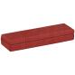 Rhodiarama plumier simili cuir italien 21x5,5x3 cm - Nacarat