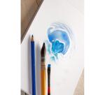 Paint'ON à grain bloc collé 20F A4 250g