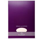 Bloc Velin pur coton A4 (210x297mm), 40 feuilles, 125g - Blanc