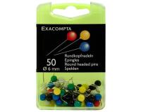 Boîte de 50 épingles sphériques - Hauteur de pointe 15mm - 6mm de diamètre