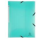 Chemise à élastiques 3 rabats polypropylène Chromaline Pastel - A4