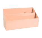 Clasificadores formato vertical/bandejas con 3 compartimentos en cartón - 250x100x140 mm - Aquarel