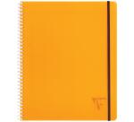 Proactiv'Book Linicolor FRESH cahier reliure intégrale A4+ 160 pages détachables perforé 4 trous ligné + marge + cadre en-tête + 1 pochette trieur couverture plastique polypropyène rainuré Couleur aléatoire - Assortis