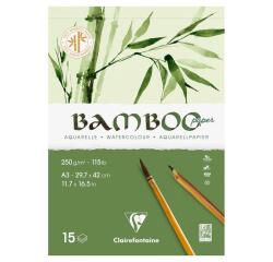 Aquarellblock BAMBOO, 250 g/m², A3