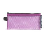 Transparente Tasche/Etui mit Reißverschluss, flexibles Recycling-PP, Kollektion Pop'N Co - Farben sortiert