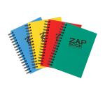 Zap Book carnet spiralé 160F A6 80g - Assortiment mixte