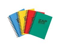 Zap Book carnet spiralé 160F A6 80g - Assortiment mixte