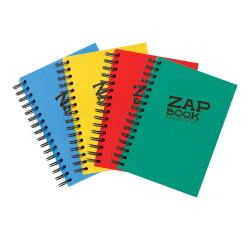 Zap Book carnet spiralé 160F A6 80g - Assortiment mixte