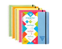 Linicolor Fresh Proactiv'Book A5+ ( 16x21cm) 90 blad gelijnd + pocket - Geassorteerde kleuren