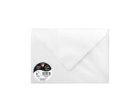 Paquet de 5 enveloppes Pollen 162x229mm 120g/m2 - Blanc irisé