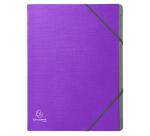 Trieur agrafé 3 rabats avec élastiques 12 compartiments Tekso - A4