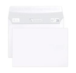 Boite de 500 Enveloppes Blanches C6-114x162mm - Auto-Adhésives - 90g/m2 - Blanc