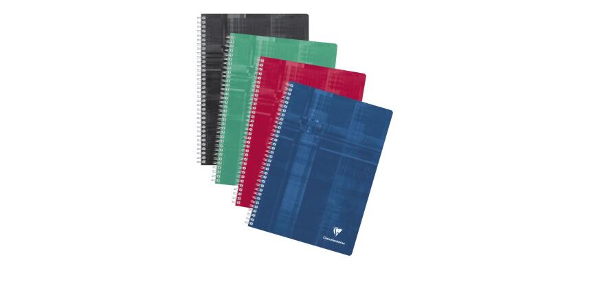 Cahier reliure intégrale A4 224 pages grands carreaux - Assortis