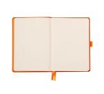 Rhodiarama Goalbook rembordé rigide A5 240 pages dot papier ivoire 90g - Tangerine