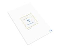 Bloc de Correspondance Triomphe 50 Feuilles Lignées A4-21x29,7 cm - 90g/m2 - Blanc