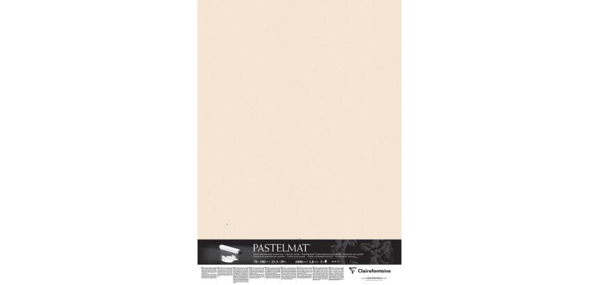 Pastelmat contrecollé 5F 70x100cm - Beige