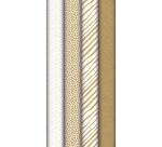 Kraft brut 70g, Blanc & or 5x0,70m, 20rl - Assortiment