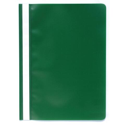Carpeta de presentación con fástener Exacompta Cubierta Polipropileno12/100º capacidad 30 hojas verde