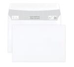 Paquet de 100 Enveloppes Blanches C6-114x162mm - Auto-Adhésives - 80g/m2 - Blanc