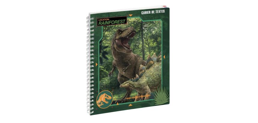 Cahier de textes Jurassic World 17 x 22 cm - Visuels assortis