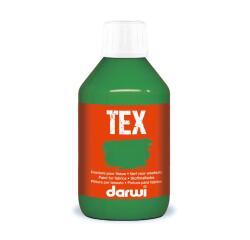 DARWI Flacon de 250 ml de Peinture Textile Opaque - Vert sapin
