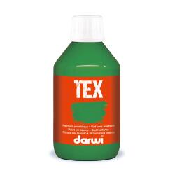 DARWI Flacon de 250 ml de Peinture Textile Opaque - Vert sapin