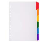 Separadores Separadores neutros con pestañas reforzados - Blanco - Blanco