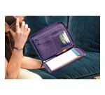 Rhodiarama petit conférencier pour bloc ou carnet format A5 - Aubergine - Violet