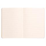 Rhodiarama carnet souple A5 160 pages ligné papier ivoire 90g fermeture élastique - Bois de rose