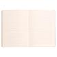 Rhodiarama carnet souple A5 160 pages ligné papier ivoire 90g fermeture élastique - Bois de rose